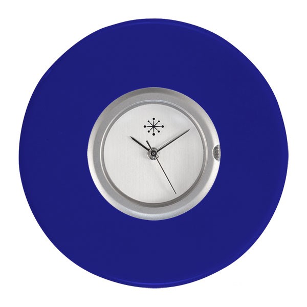 Deja Vu - Kunststoffscheibe Acryl für Uhr - indigo blau 43 mm - K 566