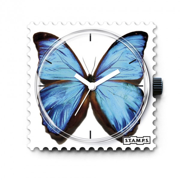 S.T.A.M.P.S. - Uhr - Stamps - Blue Butterfly