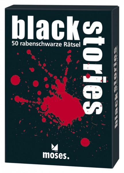 Moses Verlag - Black Stories - 50 rabenschwarze Rätsel