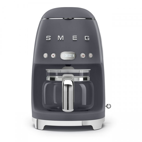 Smeg - Filter-Kaffeemaschine - 50er-Jahre Design - slate grey