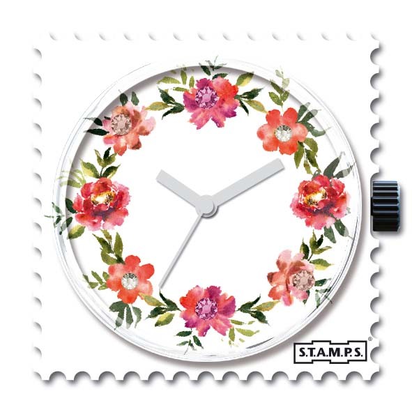 S.T.A.M.P.S. - Uhr - Stamps - Diamond Floral - mit Swarovski-Kristallen