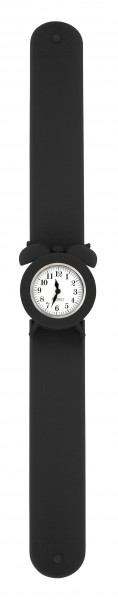 Pylones - Uhr Silikon Reflexarmband - My Time - schwarz