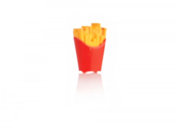 Lipgloss Lippenbalsam - Fast Food Lip Balms - Pommes Pommes-Tüte