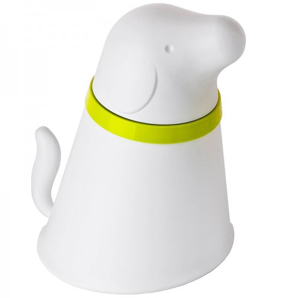 Qualy - Futterbehälter und Fressnapf für Hunde - Pupp - weiß