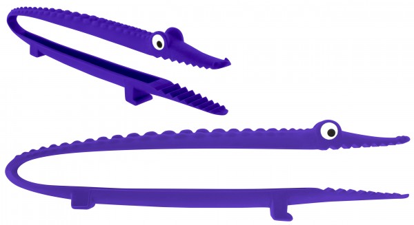 Pylones - Küchenzange Krokodil - Zange - Croc'odile - violett
