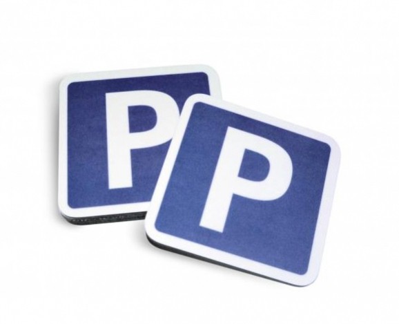 Untersetzer - Parken - Glasuntersetzer - Parking Coasters