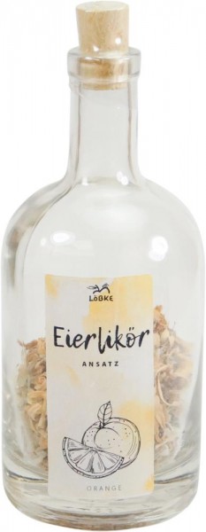 Eierlikör Ansatz in Flasche - Für Rum und Eierlikör - Orange 50 g