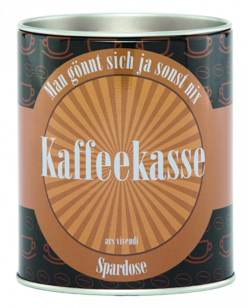 Spardose - Schöner Sparen - Kaffeekasse