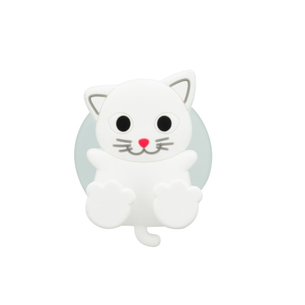 Pylones - Zahnbürsten-Halter - Anitoothi - White Cat Katze