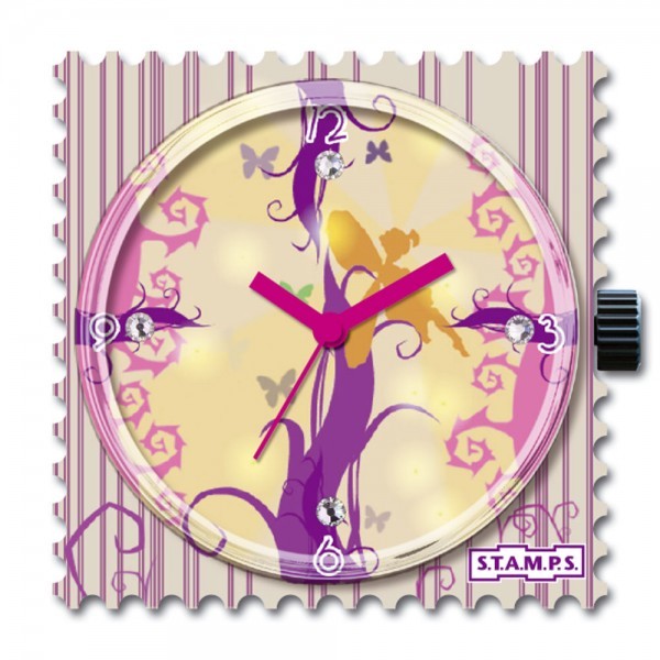 S.T.A.M.P.S. - Uhr - Stamps - Diamond Burton - mit Glaskristallen