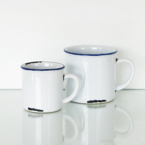 Kaffeetasse oder Espressotasse - Jailhouse Cup - Emaille-Look