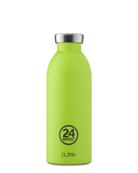24bottles - Thermosflasche Thermoskanne - Clima Bottle 500 ml - lime green grün