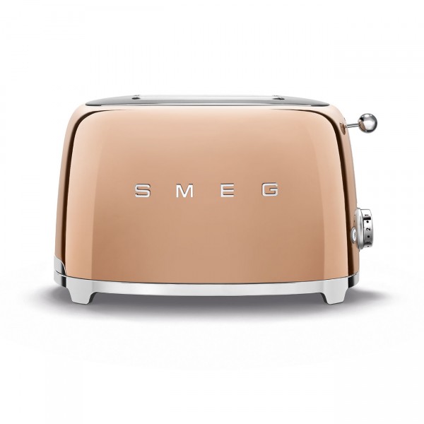Smeg - Toaster - 50er-Jahre Design - 2-Schlitz - rose gold