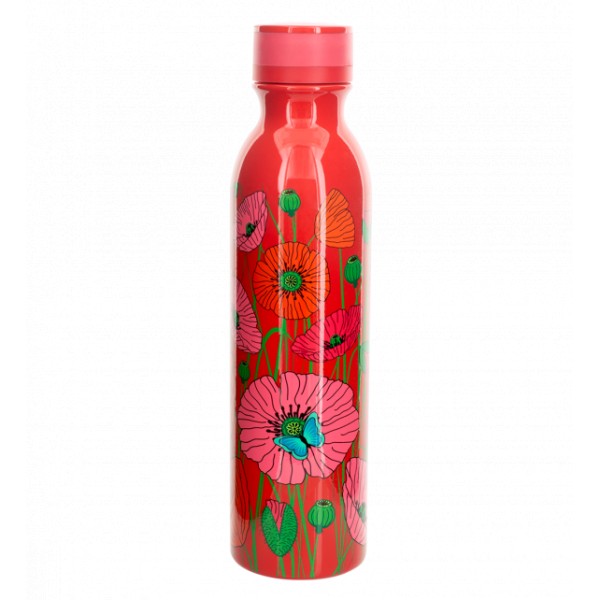 Pylones - Thermosflasche Thermoskanne - Keep Cool Bottle 0,75 l - Coquelicots