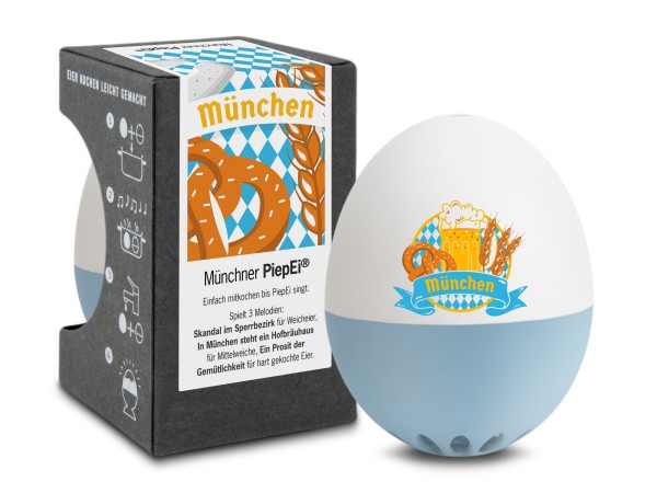 Brainstream - Münchner PiepEi - die Eieruhr zum Mitkochen