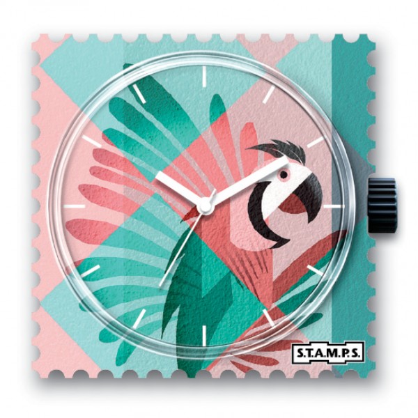 S.T.A.M.P.S. - Uhr - Pink Parrot - Stamps