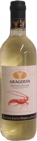 Kühlschrank-Magnet Miniatur - Aragosta Weißwein