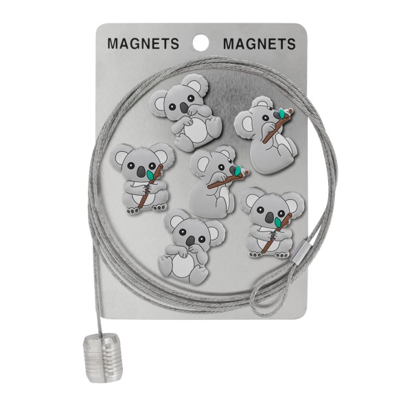 Pylones - Magnetseil Memo-Seil inkl. 6 Koala-Magnete - Happy Koala
