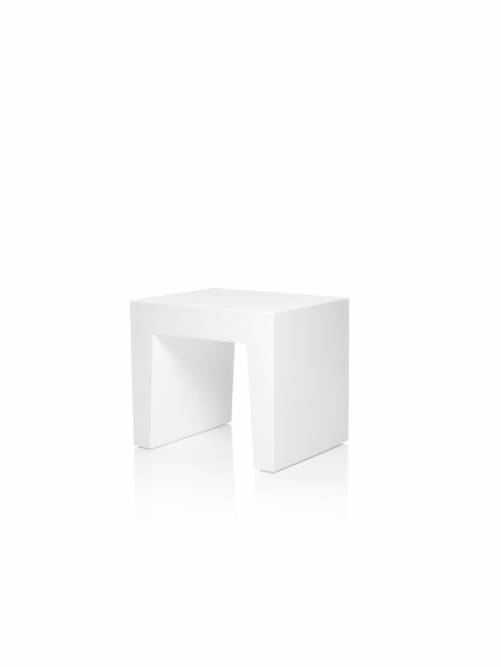 Fatboy - Sitzhocker Baustein-Design - Concrete Seat - white