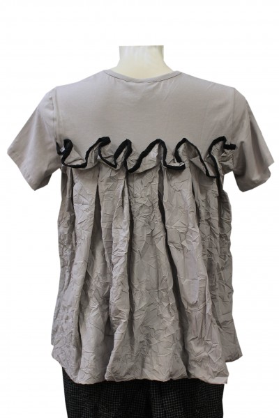 Amma - Shirt Oberteil - stone grau