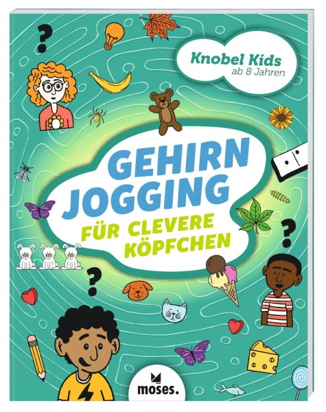 Moses Verlag - Buch Knobel Kids - Gehirnjogging für Kinder ab 8 Jahren