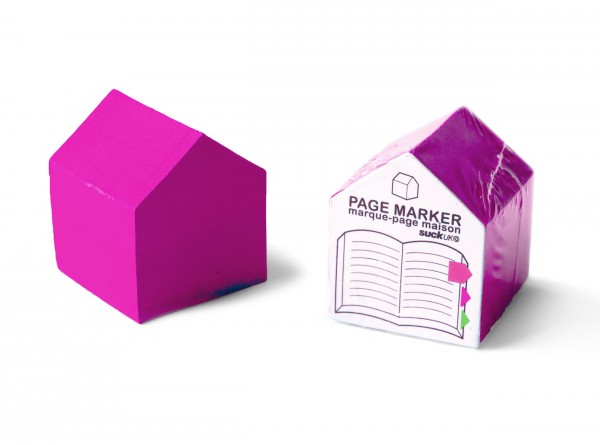 S.Uk - Klebezettel - Index-Marker - House Page Markers - pink