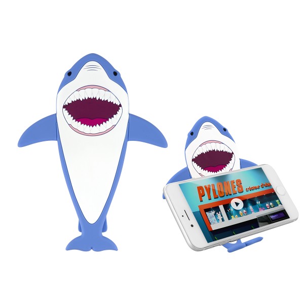 Pylones - Flexibler Handyhalter Smartphone-Ablage Ani-Stand - Hai Shark