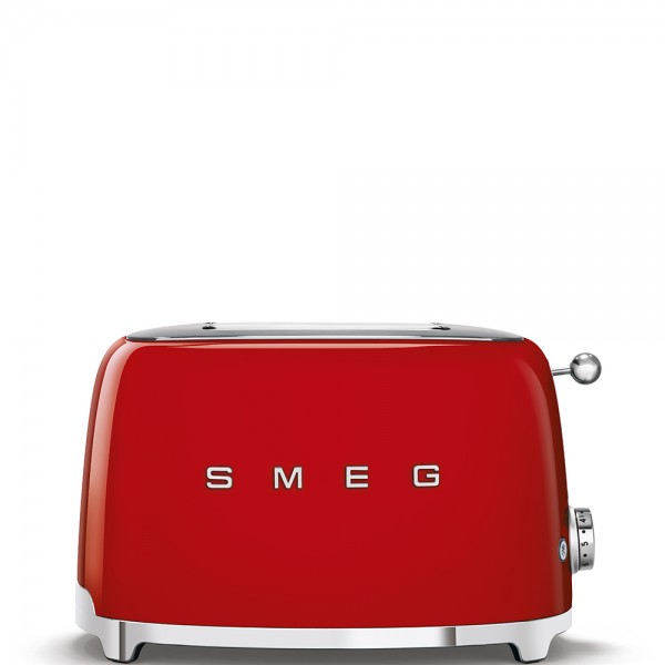 Smeg - Toaster - 50er-Jahre Design - 2-Schlitz - rot