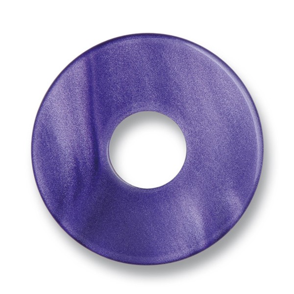 Ring Ding - Scheibe für Ringe - Aquarell acryl 22mm lila