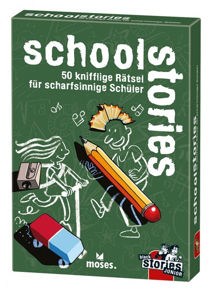 Moses Verlag - School Stories - 50 knifflige Rätsel für scharfsinnige Schüler
