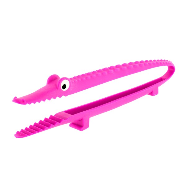 Pylones - Küchenzange Krokodil - Zange - Croc'odile - pink