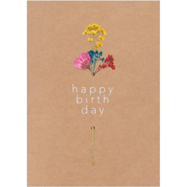 Räder - Blütezeitkarte - Happy Birthday