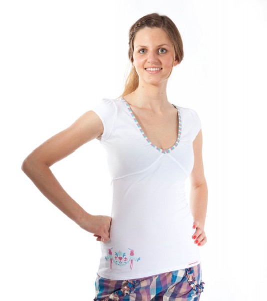 Blutsgeschwister - Little Chemise Top - Offwhite
