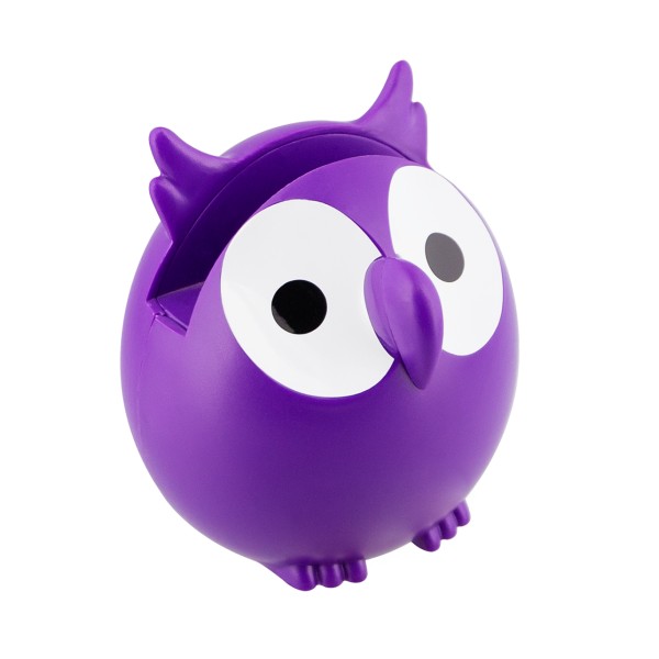 Pylones - Brillenhalter Eule - Owl - Brillen-Ablage - lila violett