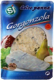 Kühlschrank-Magnet Miniatur - Gorgonzola Käse