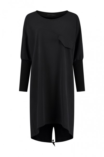 Elsewhere - Kleid Tunika - Rox Tunic - black schwarz