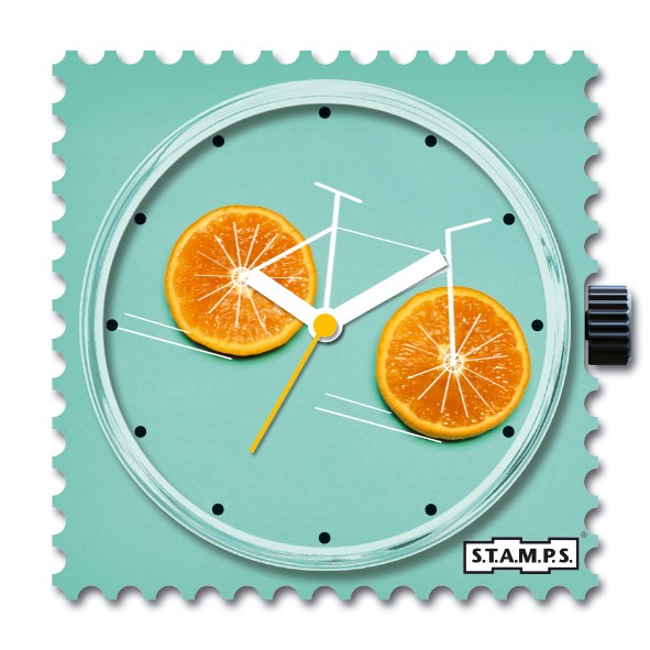 S.T.A.M.P.S. - Uhr - Stamps - Orange Bike