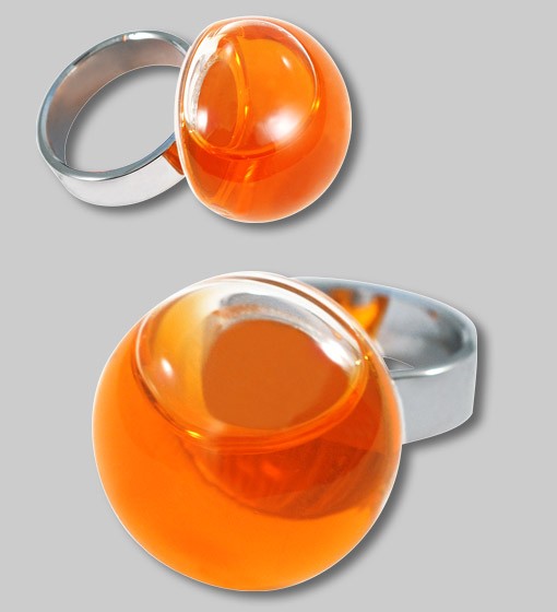 Pylones - Ring - Mini Dome - orange