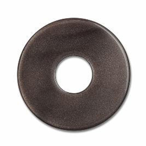 Ring Ding - Scheibe für Ringe - Aquarell acryl 22mm dunkelbraun