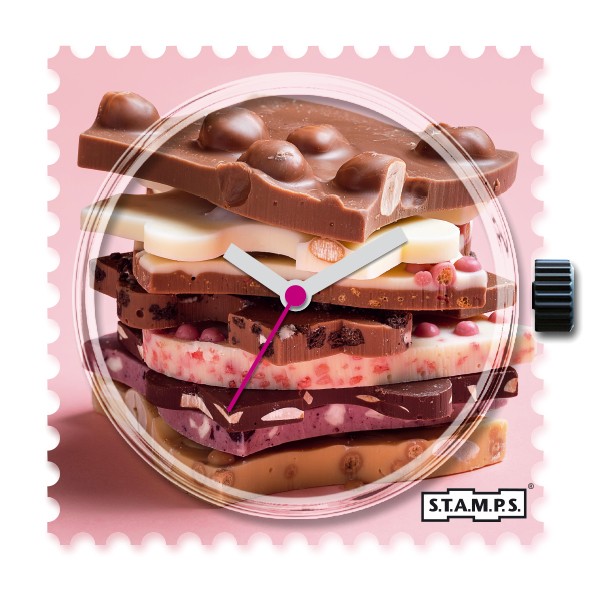 S.T.A.M.P.S. - Uhr - Stamps - Chocolate