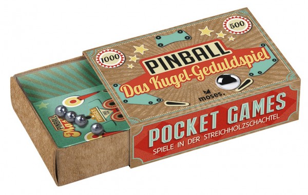 Moses Verlag - Mini-Spiel Pocket Games - Pinball