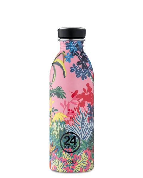 24bottles - Edelstahl-Trinkflasche Urban Bottle 500ml - Pink Paradise