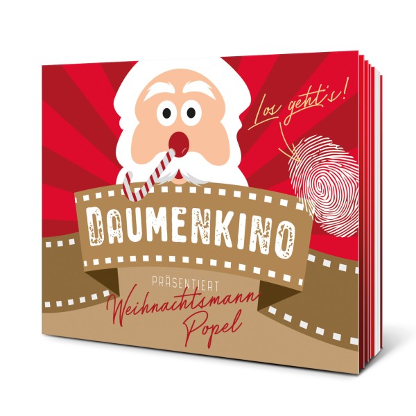 Liebeskummerpillen - Mini-Daumenkino - Weihnachten - Weihnachtsmann-Popel 40 Seiten