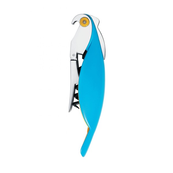 Alessi - Korkenzieher - Papagei - Parrot - blau azul