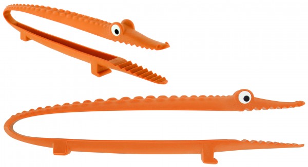 Pylones - Küchenzange Krokodil - Zange - Croc'odile - orange