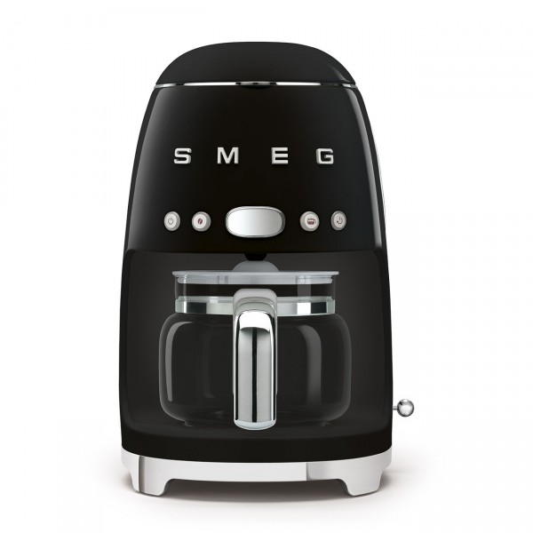 Smeg - Filter-Kaffeemaschine - 50er-Jahre Design - schwarz