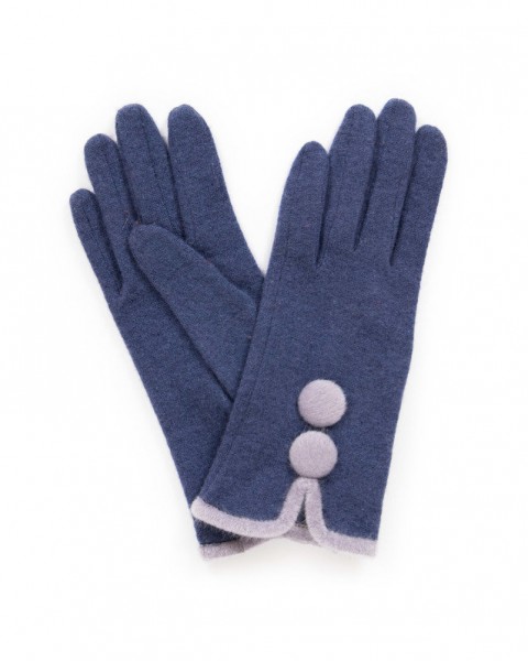Powder - Handschuhe aus Wolle - Christabel Wool Gloves - navy blau