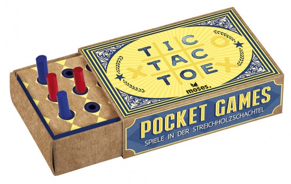 Moses Verlag - Mini-Spiel Pocket Games - Tic Tac Toe