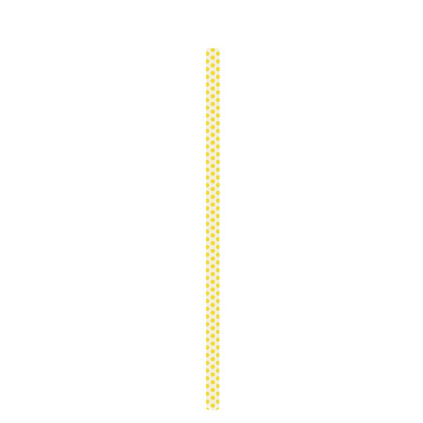zak! Designs - Trinkhalm Strohhalm Swirl 23cm wiederverwendbar - gelb