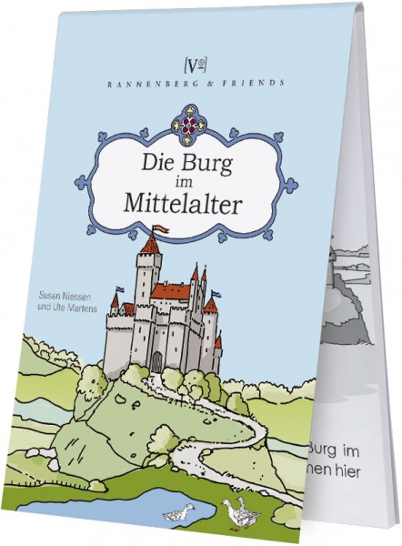 Spieleblöckchen - Die Burg im Mittelalter - 25 Blatt